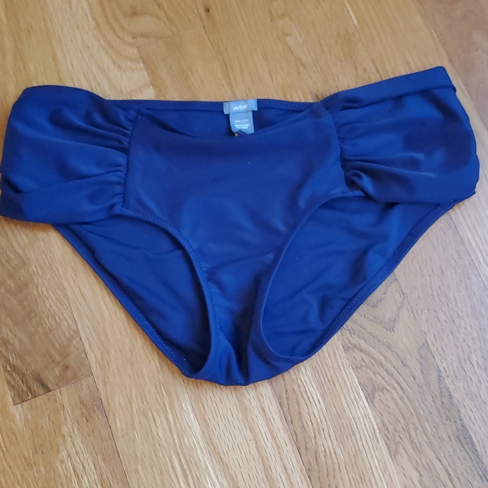 Navy bikini bottoms